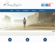 Tablet Screenshot of journeythroughloss.com